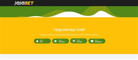 Jojobet mobil Türkiye de Jojobet uygulama indir Apk iOS ve Android