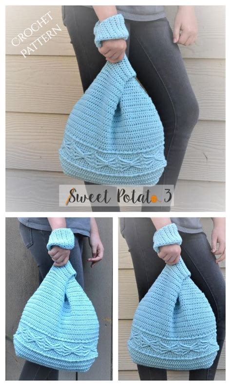 Crochet Japanese Knot Bag Free Crochet Pattern Japanese Crochet