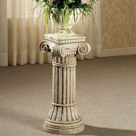 Ionic Column Pedestal Ionic Column Greek Columns Greek Decor