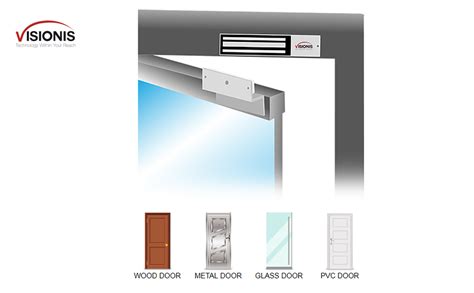 Visionis Fpc Lbs Indoor Electromagnetic Lock With Lbs L And