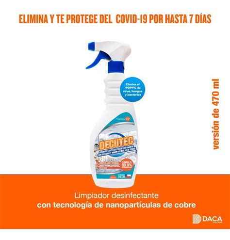 Decutec Ml Amonio Cuaternario Nanopart Culas Cobre Dias Mercado