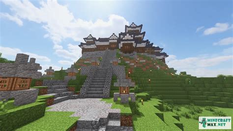 Japanese Castle V2 Download Map For Minecraft