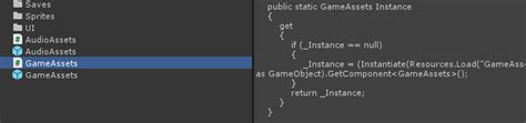 C Why Does This Static Instance Return Null When Instantiating With As Gameobject In Unity