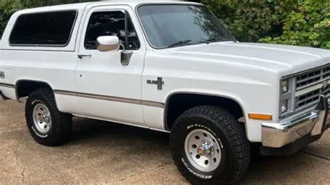 1986 Chevrolet K5 Blazer Vin 1g8ek18h4gf123236 Classic Com