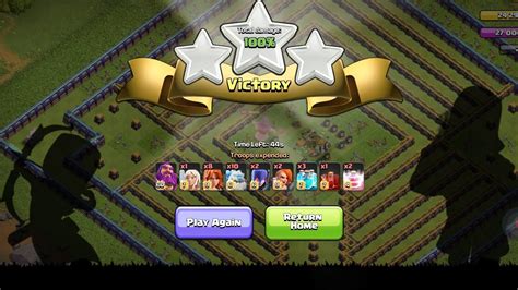 Easily 3 Star The Dark Ages Warden Challenge Clash Of Clan Clashofclans Clashofclanevent7108