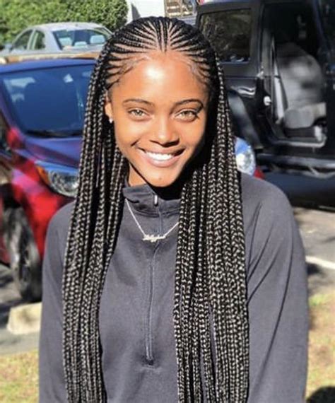 Goddess Braids Hairstyles Cute Box Braids Hairstyles Braided Cornrow