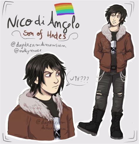 Percy Jackson Nico Di Angelo Drawings