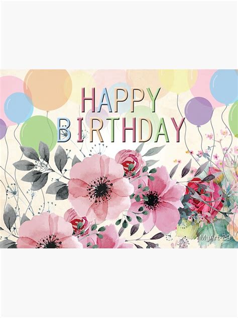 Happy Birthday Flowers Wallpapers