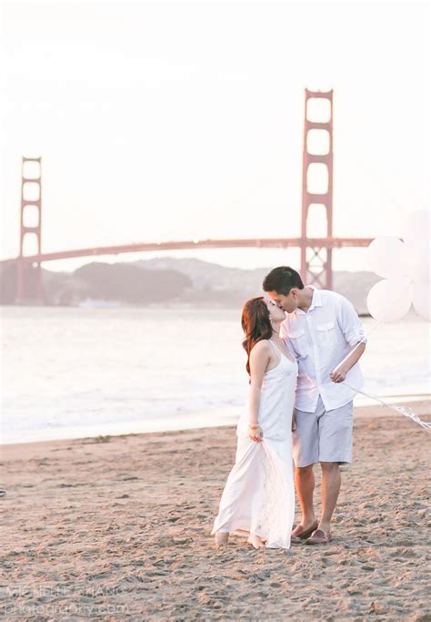 Susie And Justin Engagement Session Baker Beach San Francisco