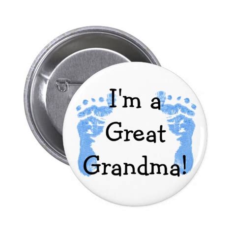 Im A Great Grandma Pins Zazzle