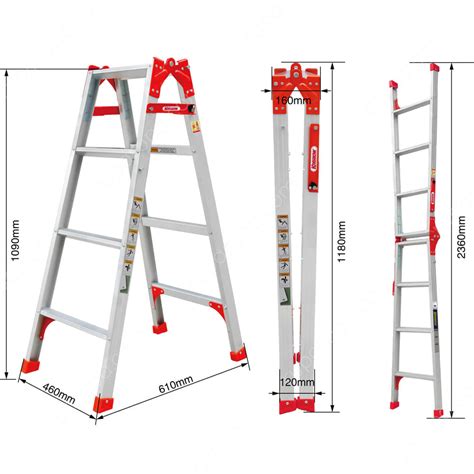 Jual Krisbow Tangga Lipat Aluminium Step Terbaru Ruparupa