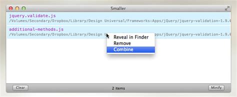 smaller reviewbatch minify css  javascript jonathan suh