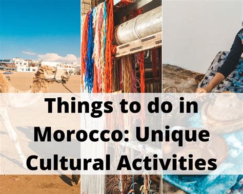 Things To Do In Morocco: 8 Unique Cultural Experiences