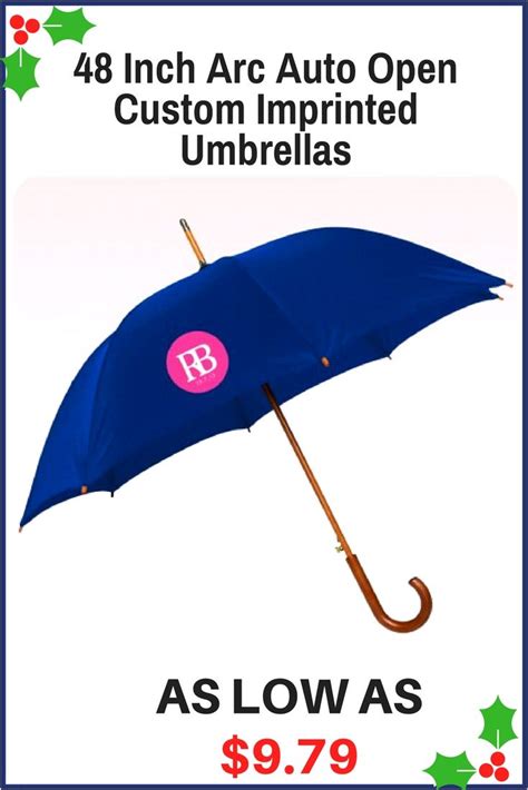 Inch Arc Auto Open Custom Imprinted Umbrellas Custom Standard