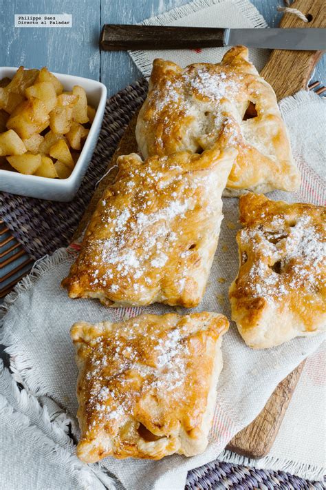 Empanadas de manzana Receta fácil de postre