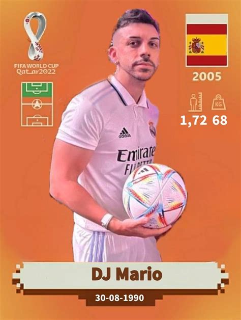 Tarjetas Del Mundial Dj Mario Imagenes Para Reirse Famosos