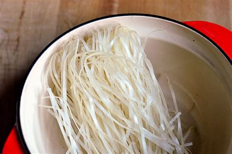 How To Cook Rice Noodles Easy Step By Step Recipe The Kitchn