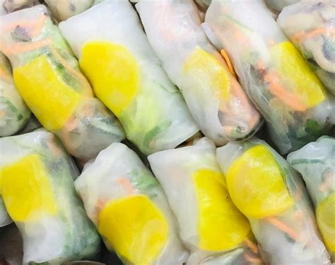 Pickle Radish Mini Rice Paper Roll Pack Sushi Gallery