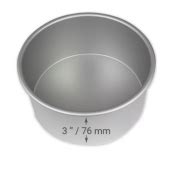 Pme Round Cake Pan X Inch Tin Sugar Ice