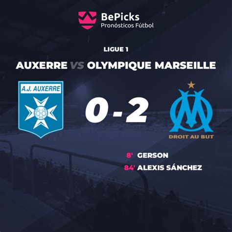 Auxerre Vs Olympique Marseille Pronósticos Cuotas Previa Y Predicciones