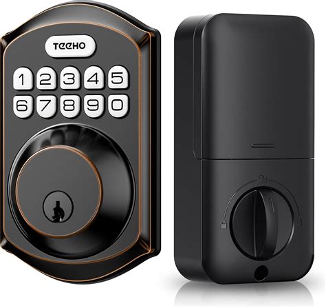 Teeho Keyless Entry Door Lock Smart Lock For Front Door