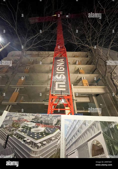 Eine Baustelle In Der Mariahilfer Stra E In Wien Nach Der Insolvenz Der