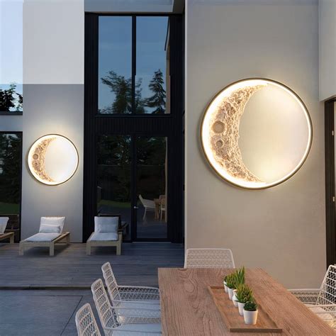 Applique Murale Design En Forme De Croissant De Lune Luminaires Tendance