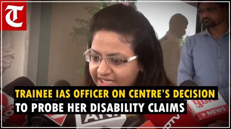 Not Authorised To Speak Trainee Ias Officer Puja Khedkar On Centre’s Decision To Probe Her