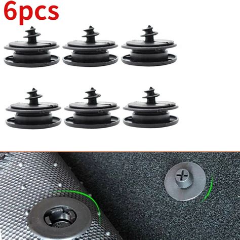 Pcs Car Mat Carpet Clips Fixing Grips Clamps Floor Holders Sleeves