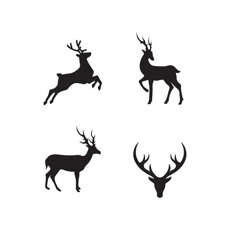 Christmas Deer Vector Art, Icons, and Graphics for Free Download