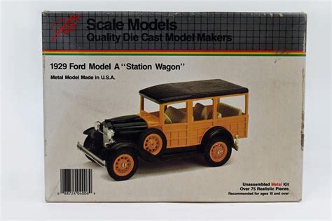 Scale Models 1929 Ford Model A Station Wagon#4006 Die Cast