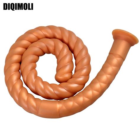 31 49 Inch Extra Long Liquid Silicone Anal Plug Dildos Stimulate Anus And Vagina Soft Anal