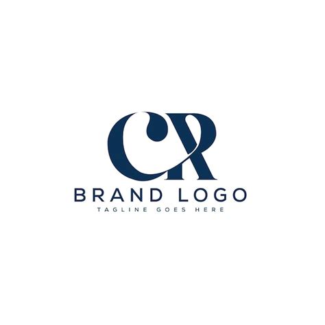 Premium Vector Letter Cr Logo Design Vector Template Design For Brand