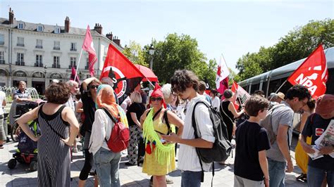 Manifestation Pour Nahel Tours Une Petite Mobilisation Mais Une