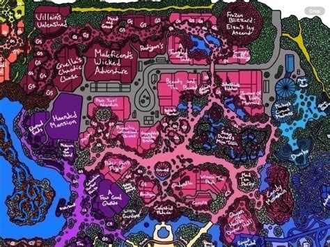 New Magic Kingdom Map | WDWMAGIC - Unofficial Walt Disney World ...