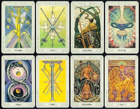 Aleister Crowley Thoth Tarot Deck Aleister Crowley Book Buy Now