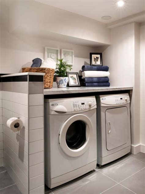 Decor And Storage Tips For Basement Laundry Rooms Hgtv