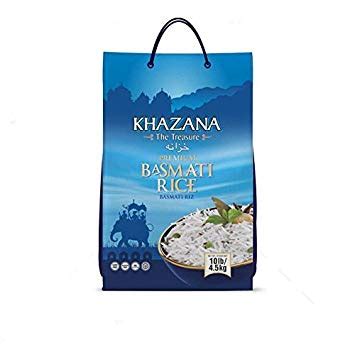 KHAZANA BASMATI RICE 10LB – Bombay Spices