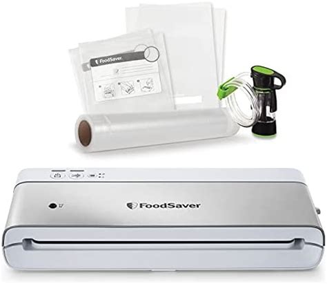 FoodSaver VS0100X Machine à emballer sous vide compacte avec accessoire