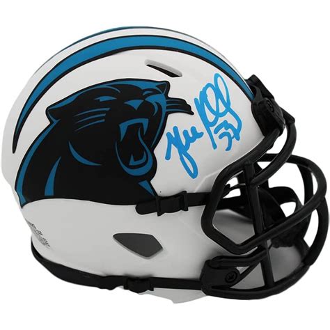 Luke Kuechly Signed Panthers Lunar Eclipse Alternate Speed Mini Helmet