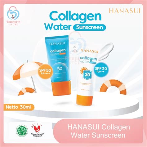 Jual Hanasui Collagen Water Sunscreen Spf Pa Spf Pa Ml