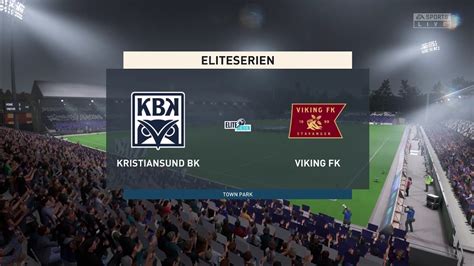 Fifa Kristiansund Bk Vs Viking Fk Town Park Gameplay Youtube