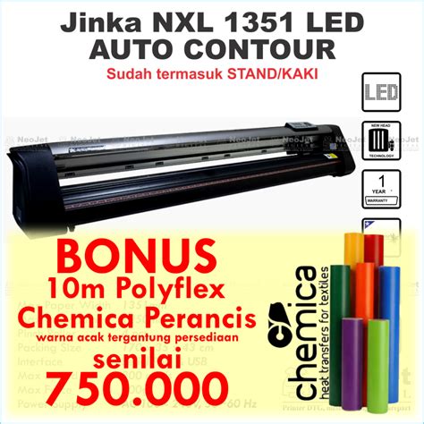 Jual Mesin Cutting Sticker Jinka Nxl Auto Contour Cm Cutting