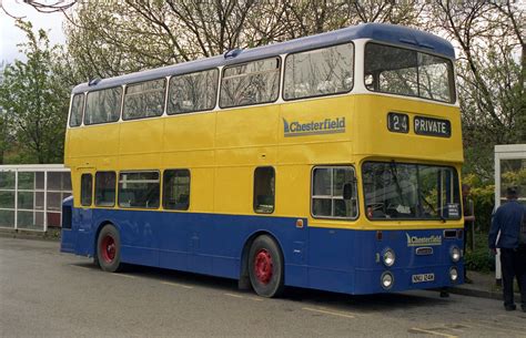 Daimler Fleetline Roe Nnu M Chesterfield Transport A Photo On