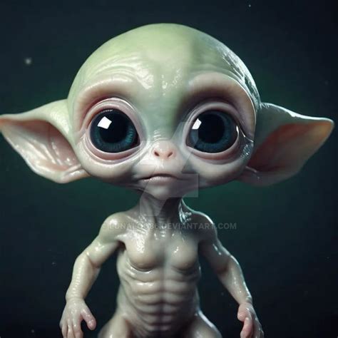 Baby alien by lunaloo86 on DeviantArt