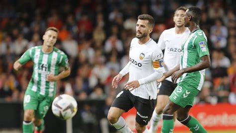 Betis Valencia Horario Canal Y D Nde Ver Hoy En Tv Y Online El