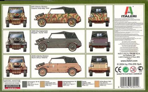 KUBELWAGEN By Italeri 312 1 35 TRENES MX