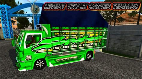 New Rilis Mod Truck Canter Muatan Berat Bussid Simulator Indonesia