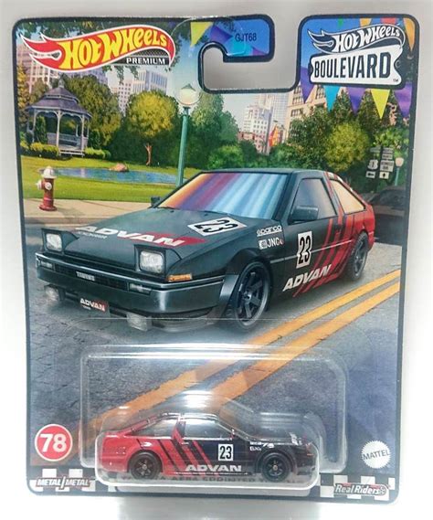 Hot Wheels TOYOTA AE SPRINT TRUENO BOULEVARD ブールバード ADVAN 乗用車 売買されたオークション情報yahooの商品情報をアーカイブ