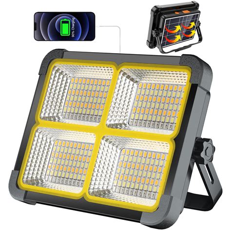 Masmejor Work Light Rechargeable W Portable Led Work Solar Light